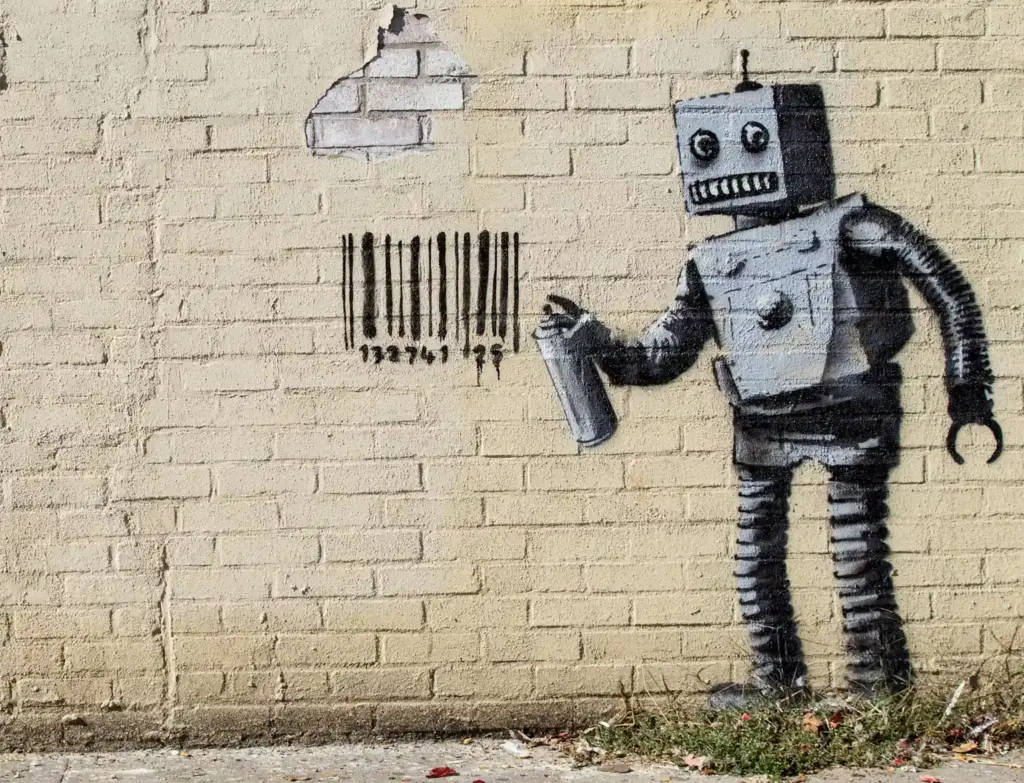 Roboter Bansky