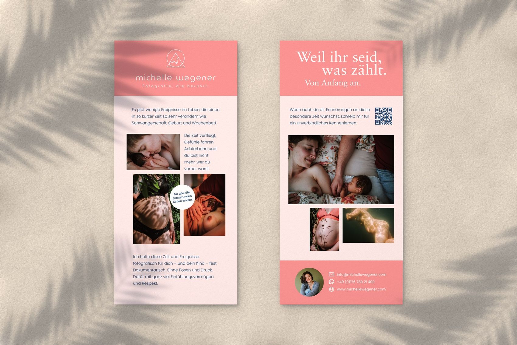 Flyer für Michelle Wegener
